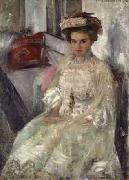 Lovis Corinth Portrait of Irma Hubner oil on canvas